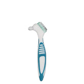 Double-Sided Denture Brush - Professional Cleaning Tool for Dentures & Bridges, 2-Pack